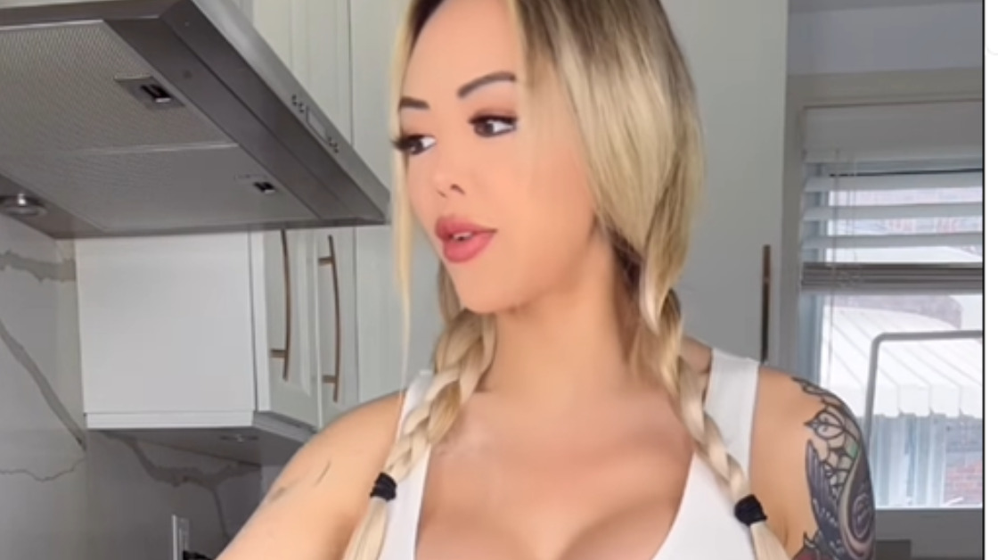 big fake tits asian