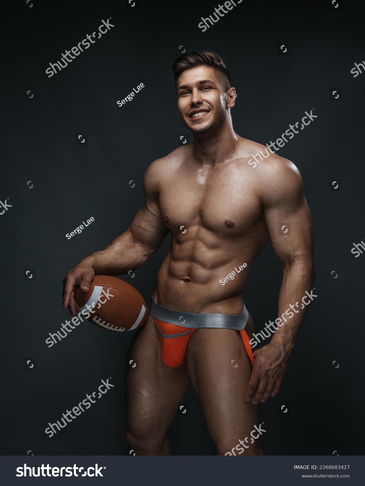 naked male football