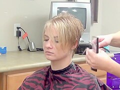 angela maggs recommends Haircut Porn