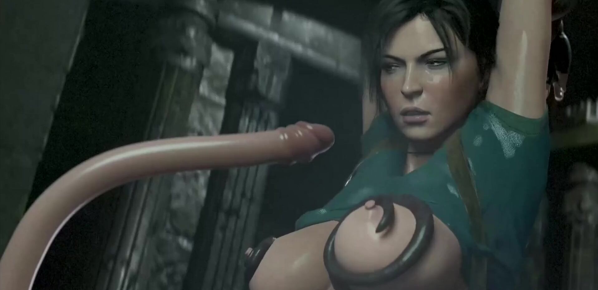 lara croft animated porn