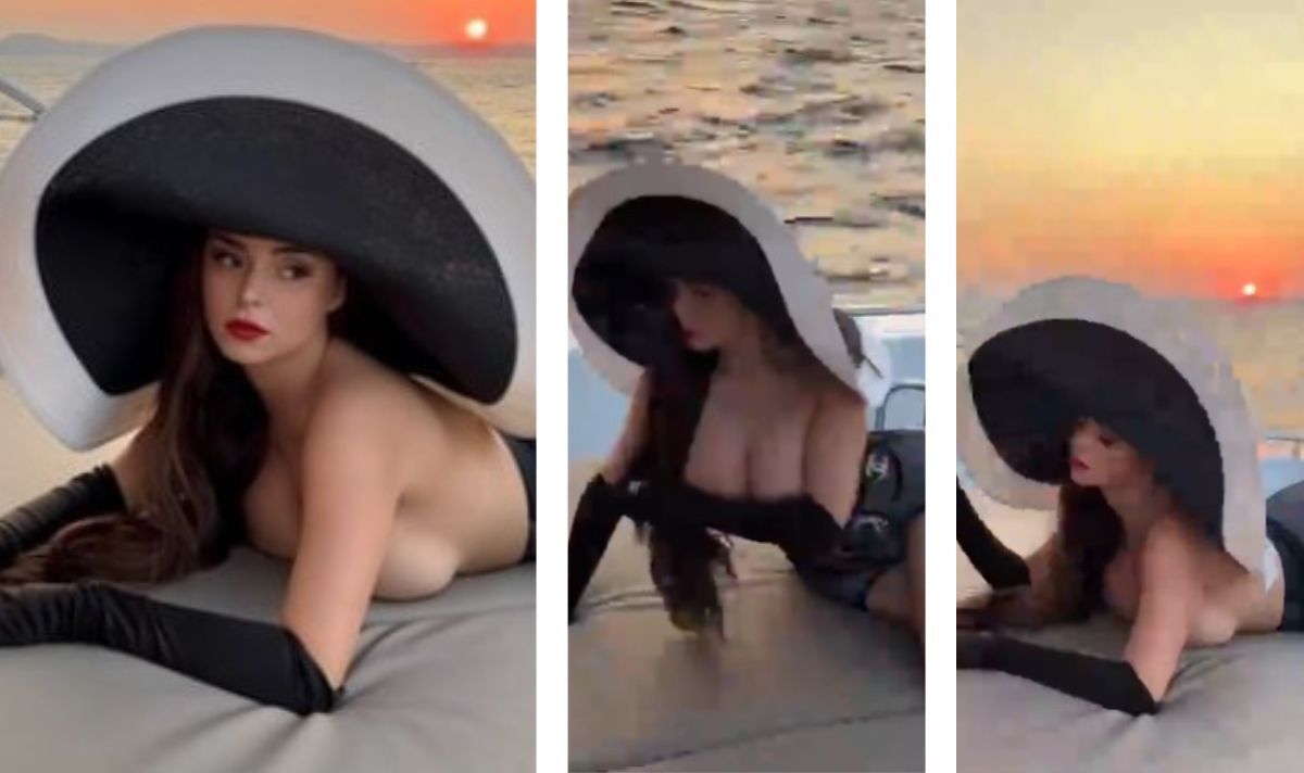 Demi Rose Nip session stills