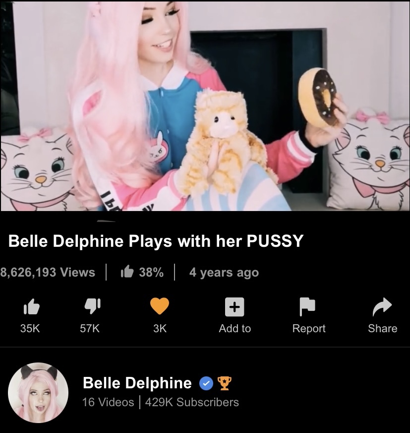 belle delphine thots