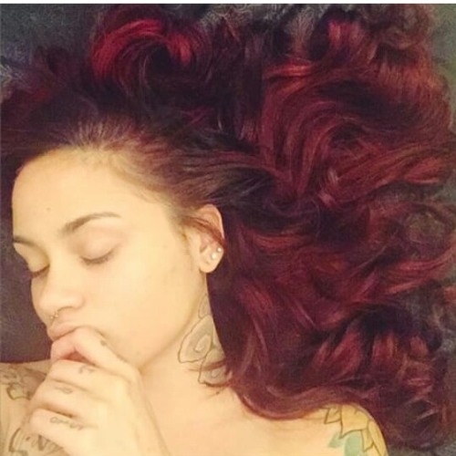 kehlani red hair