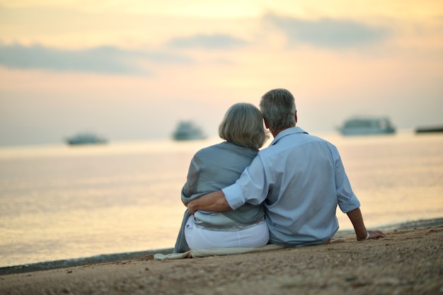 Best of Mature couple beach