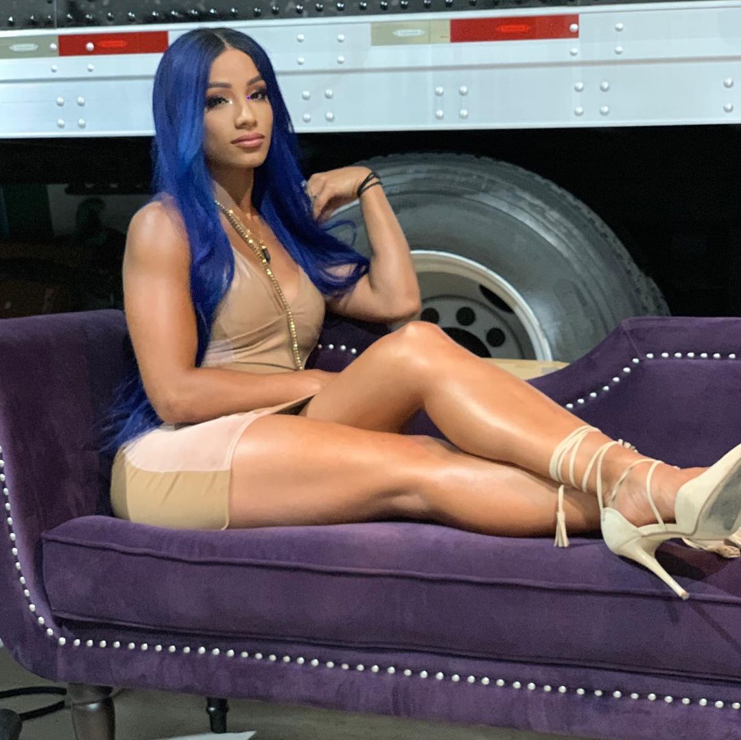 Sasha Banks Nude Porn brazil cumshots