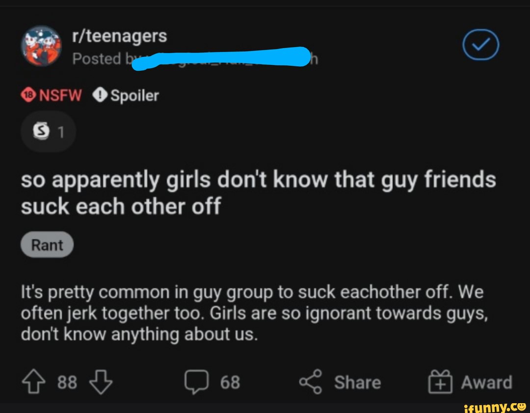 arjay bernardo recommends Friends Suck Each Other