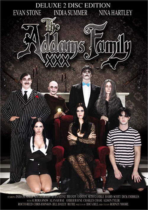 Adams Family Orgy with computer