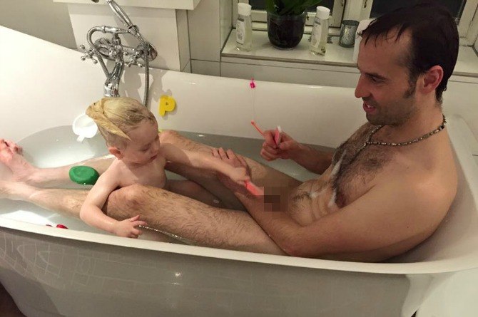 clare burt add photo son seeing dad naked