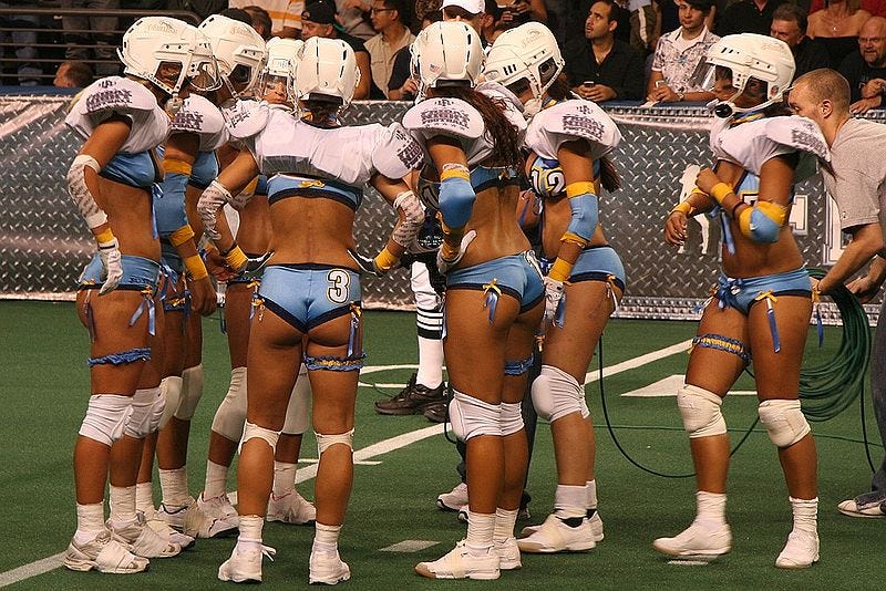 candy gillispie add nude lingerie football league photo