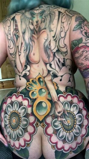 Best of Tattooed bbw nude