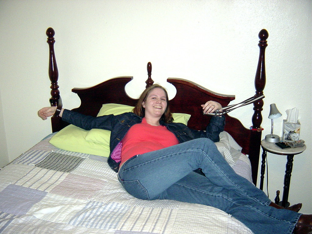 Best of Girl tied to bed