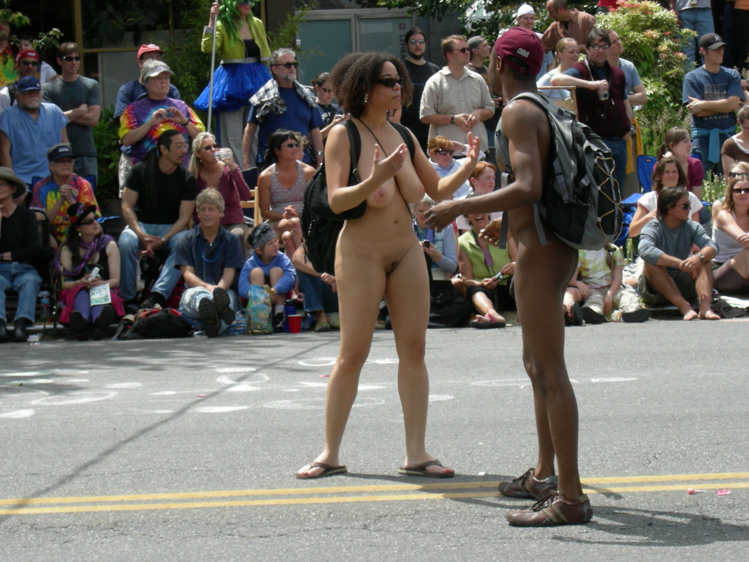 charlie haley add naked parade photo