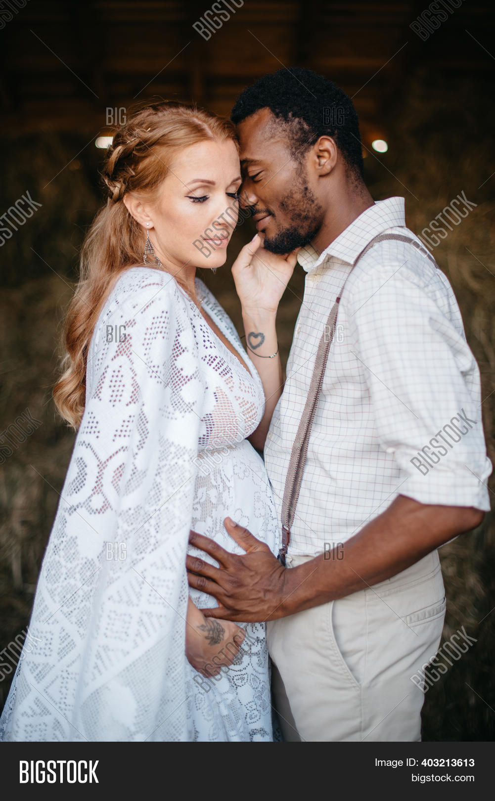 pregnant interracial