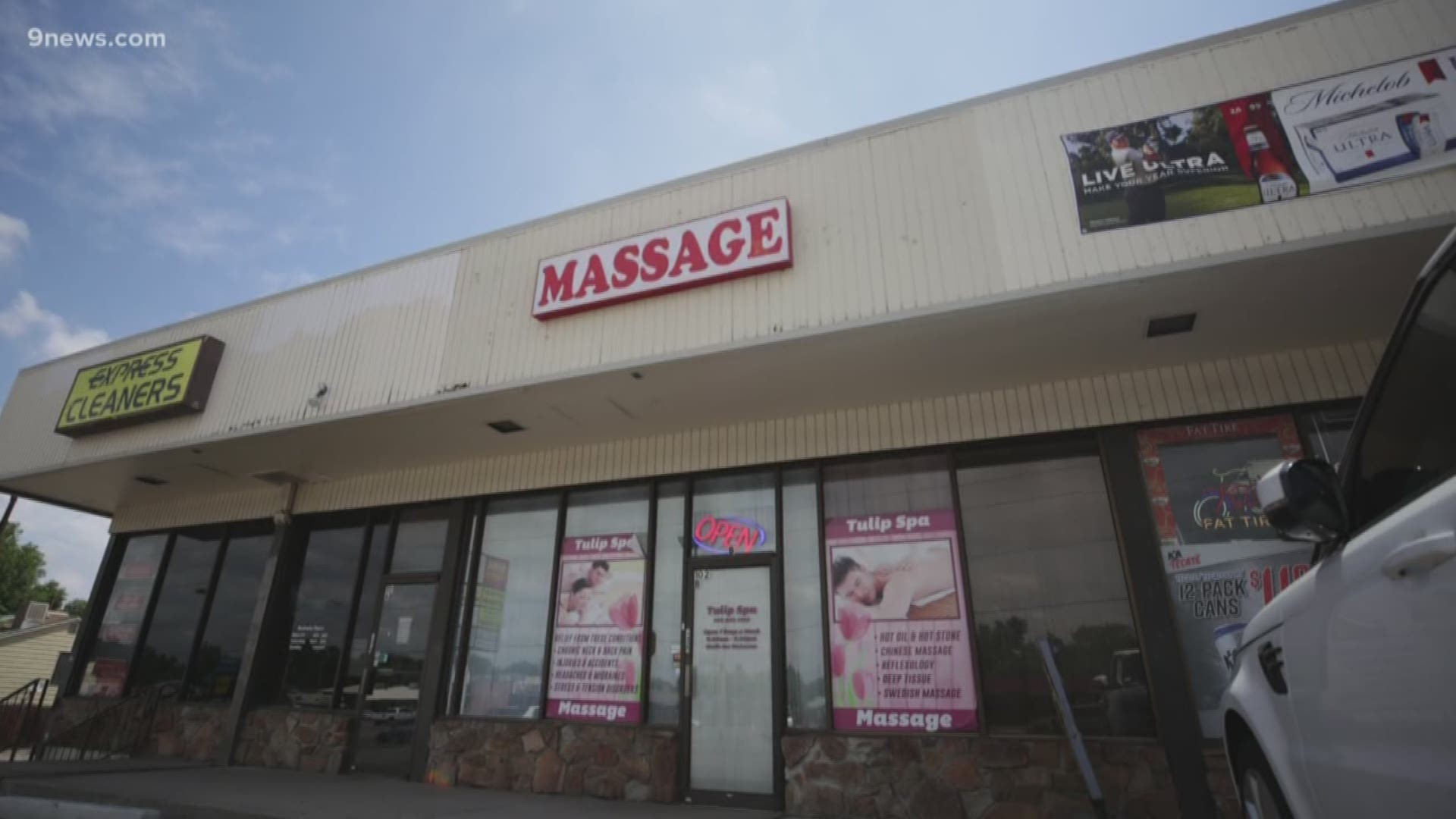 asian massage parlor clips