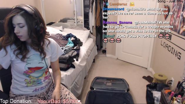 pokimane thong