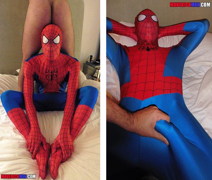 ahmed bekdash share spiderman suit porn photos