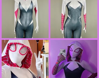 latex gwen hood