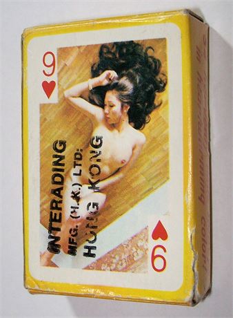 Pornographic Playing Cards big nipples