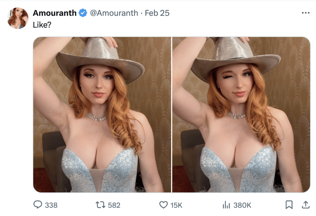 Best of Amouranth nipple