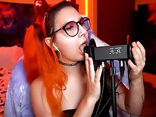 asmr ear licking porn