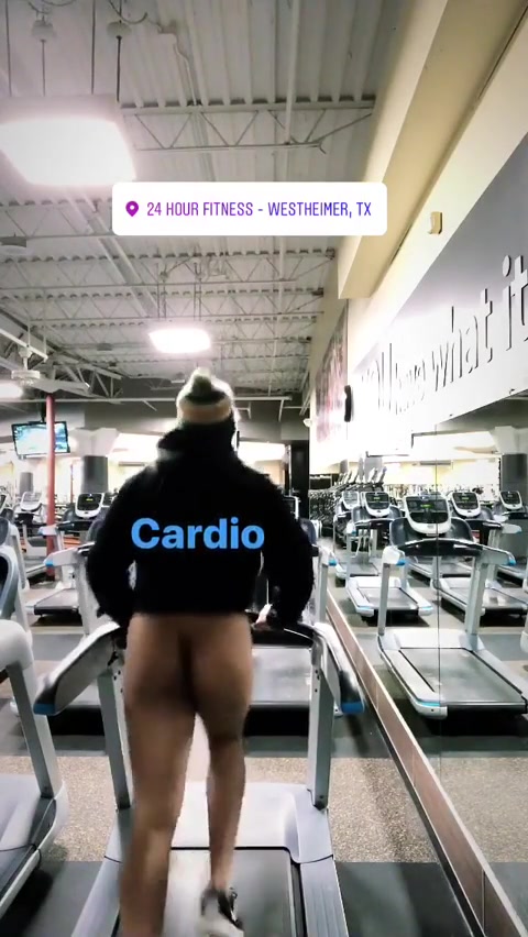 Best of Nude treadmill