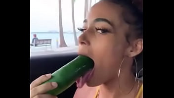 Deepthroating Cucumber your wives