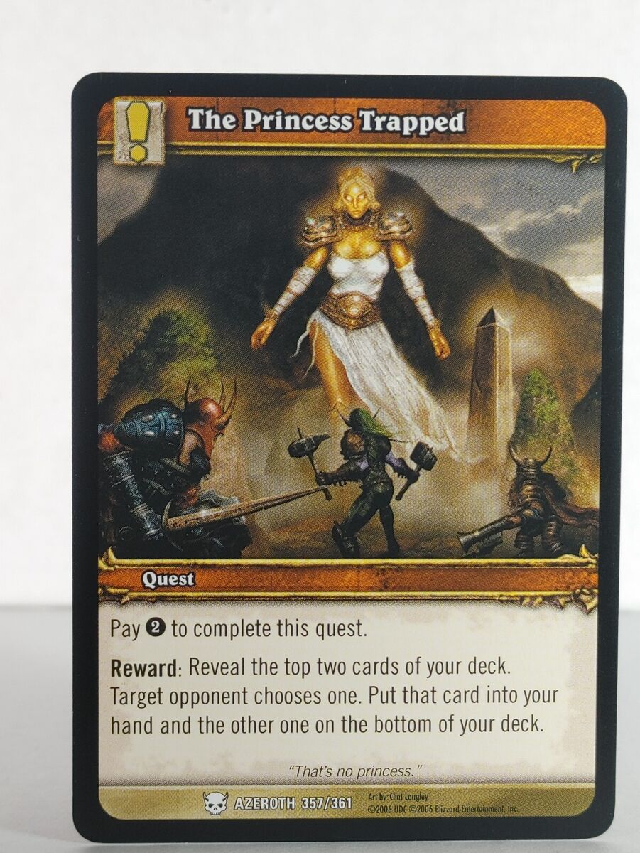 the princess trapped