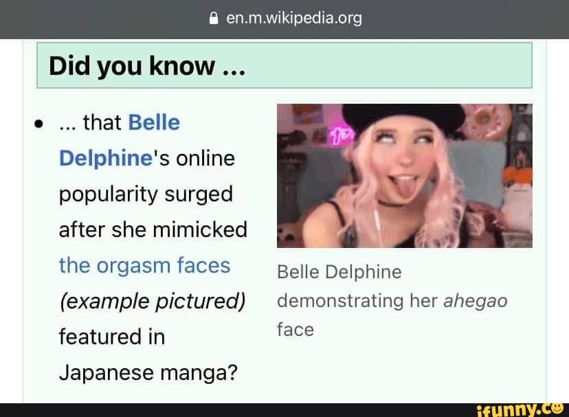 donald ladner recommends Belle Delphine Orgasm