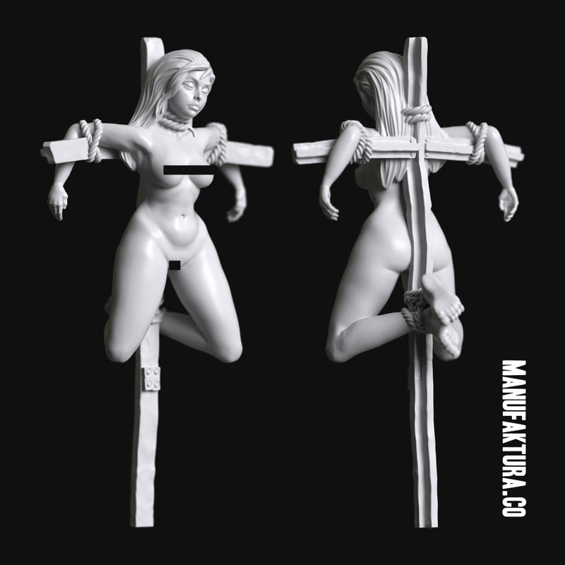 Best of Naked women crucified