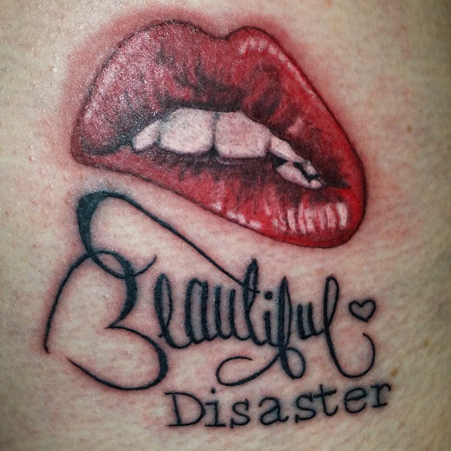 Best of Beautiful disaster tattoo