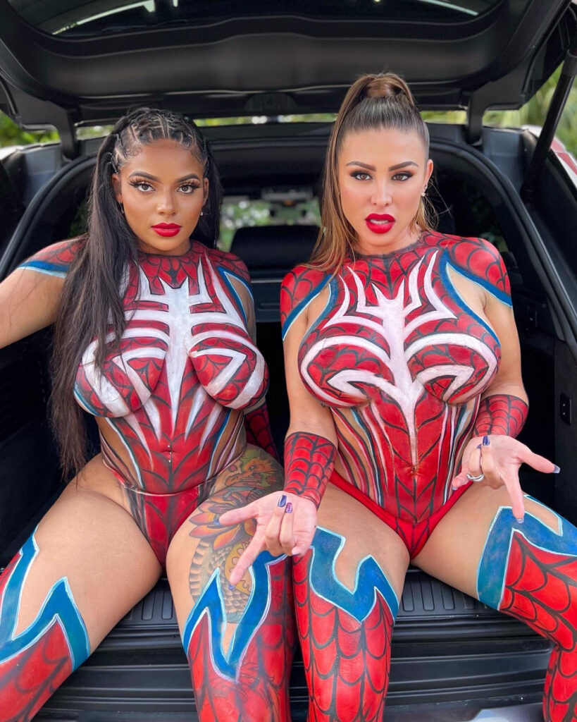 ailton insali recommends Bodypaint In Public