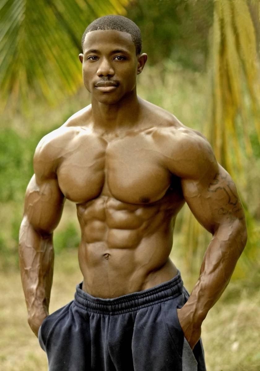 adib munawwar add buff black guy photo