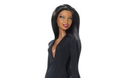 Busty Black Barbie intercourse ray