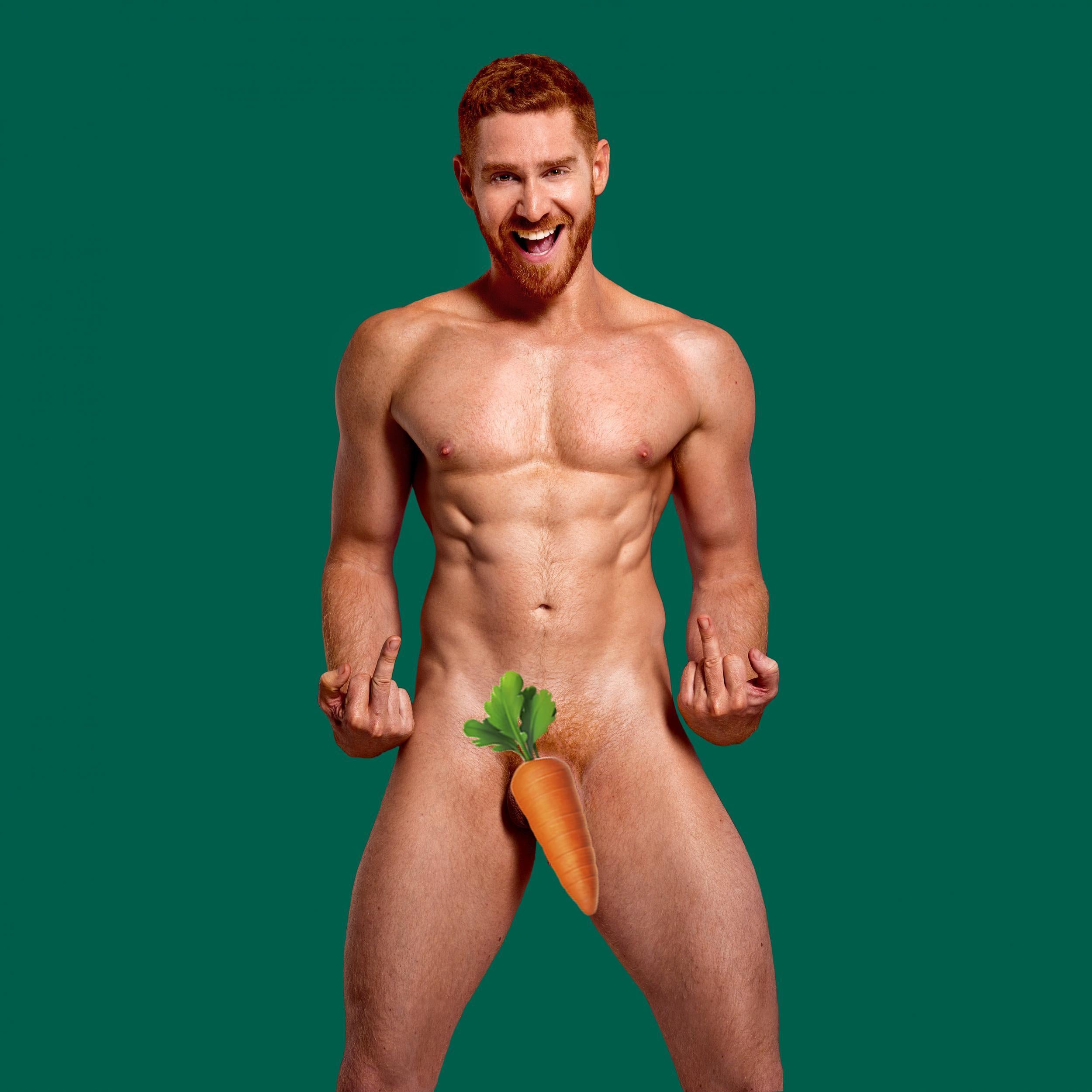 Hot Gingers Naked tease blow