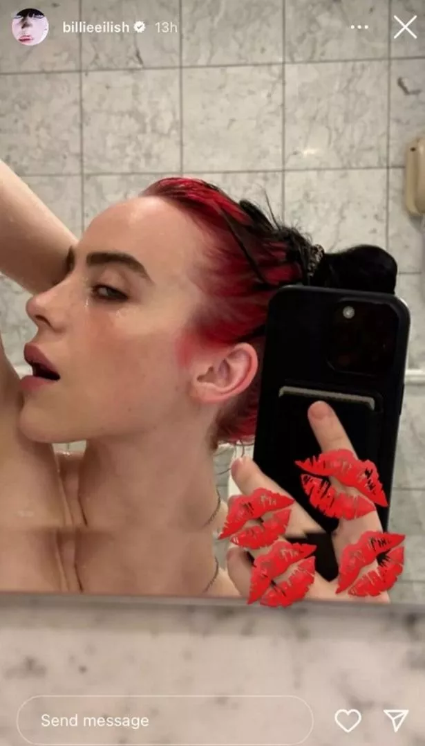 andrea bristol recommends billie eilish naked boobs pic