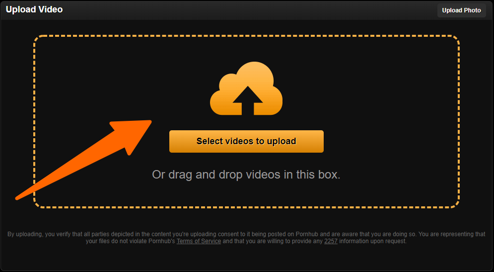 how to upload a porn video