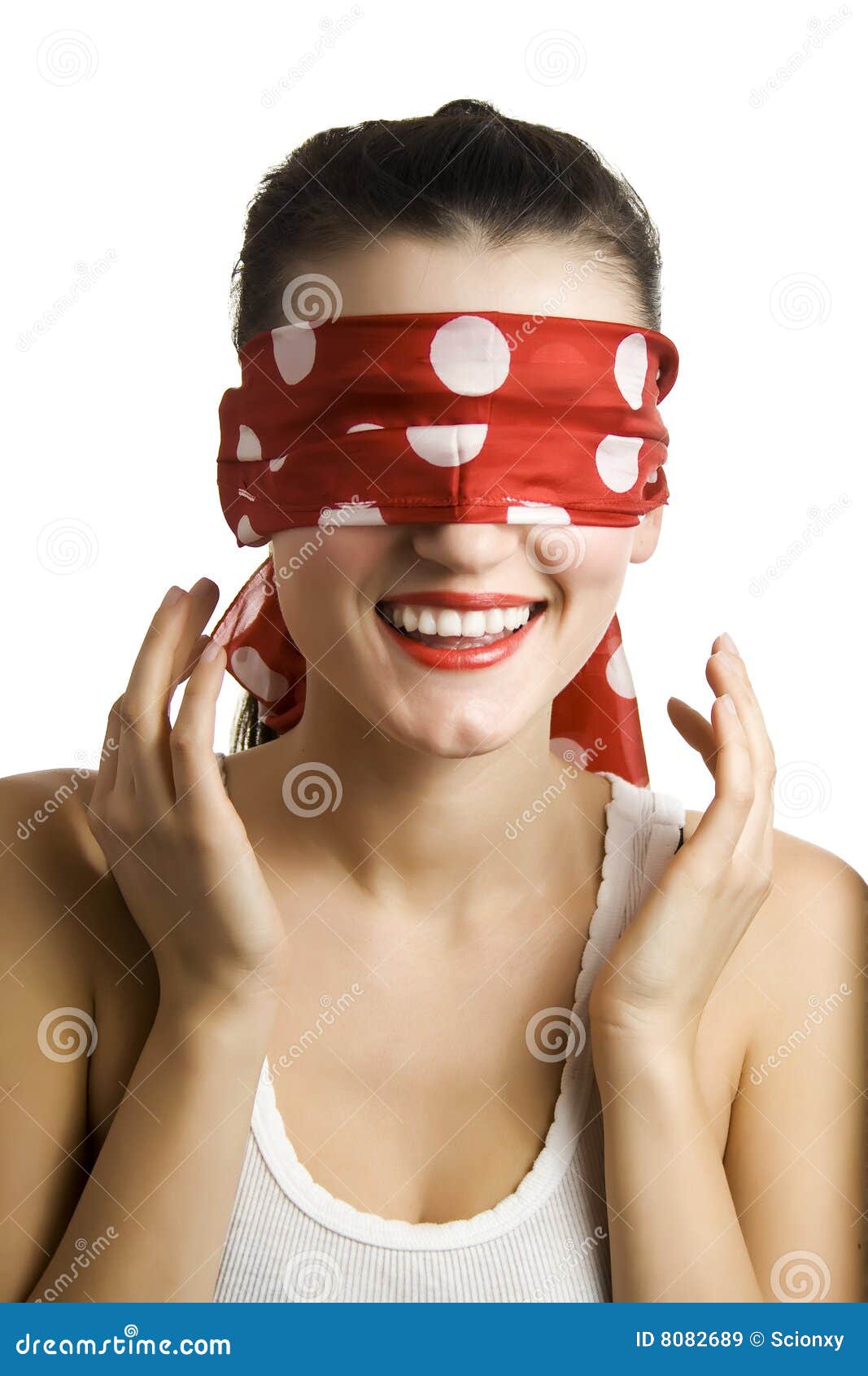 blindfolded facial