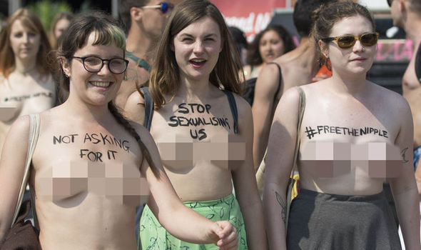 ben priest share girl nipples out public photos