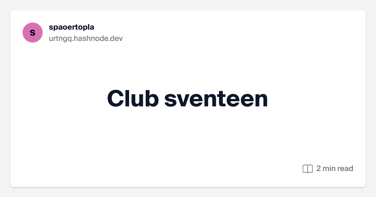 club sventeen com