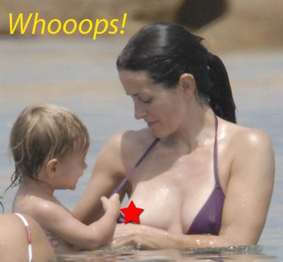 Courtney Cox Nipple boston downtown