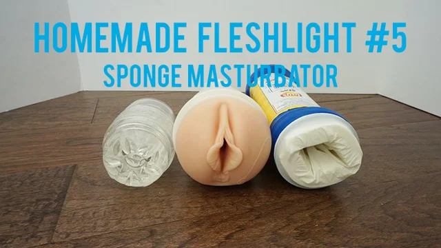 how to make a flesh light at home