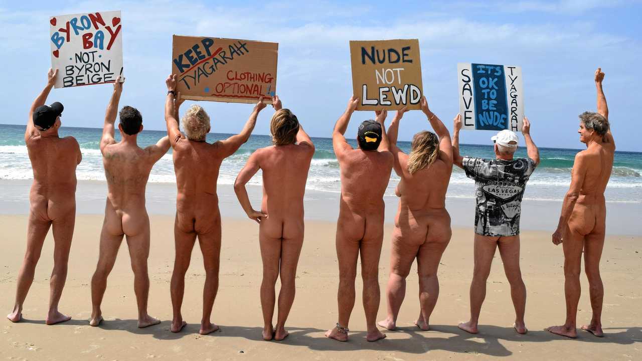 nude beach bush