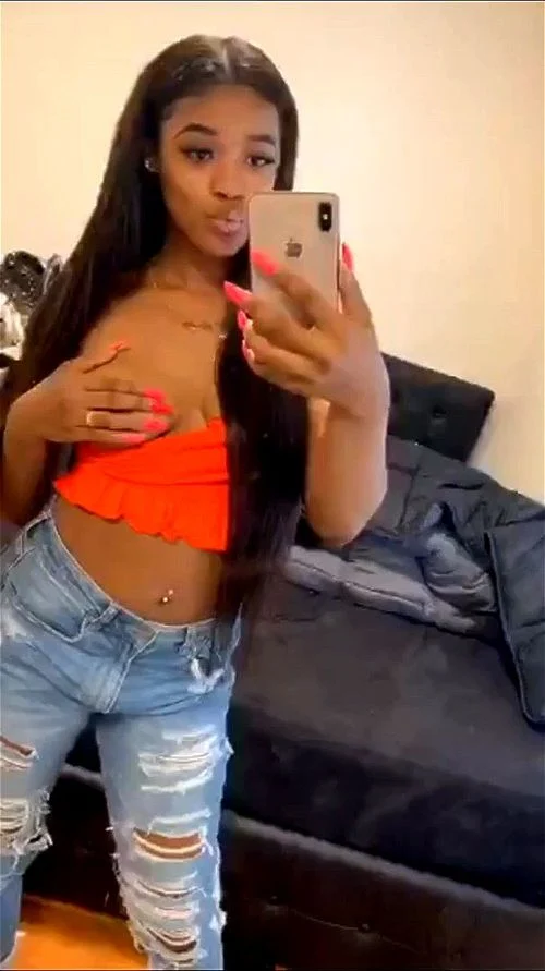 Ebony Flashing Tits gangbang pic