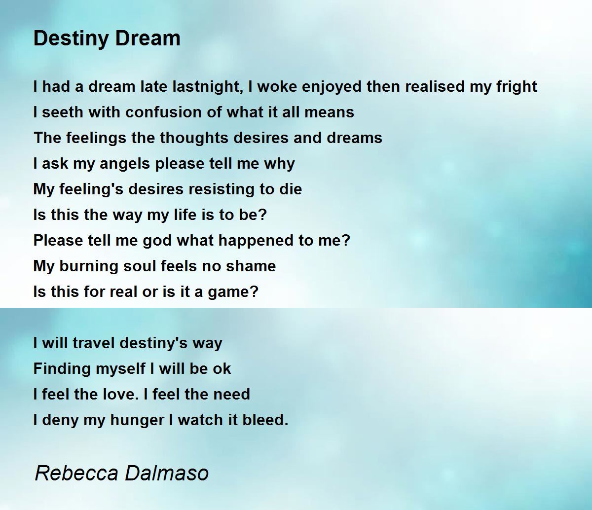 Best of Destiny dream