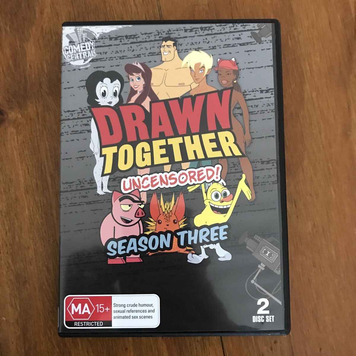 drawn together nudity