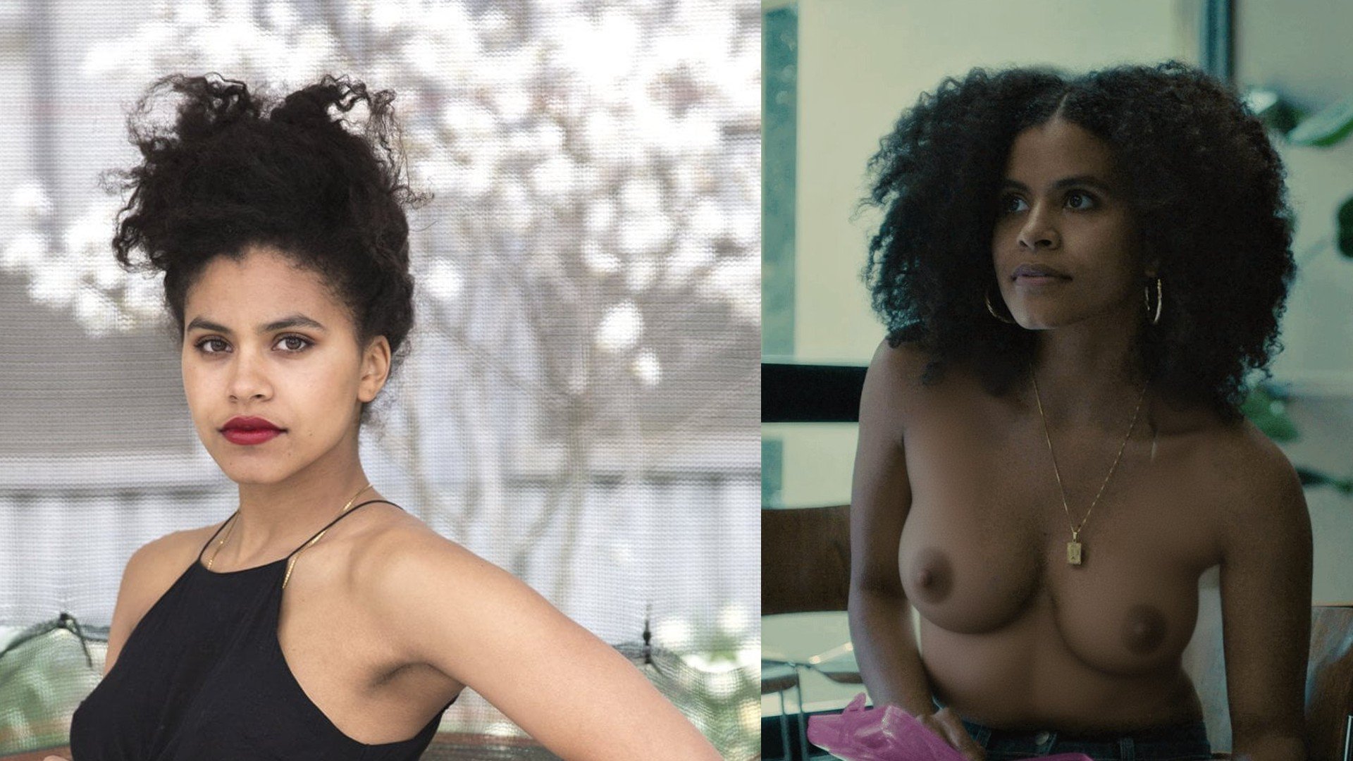 aimee grayson recommends Zazie Beetz Naked