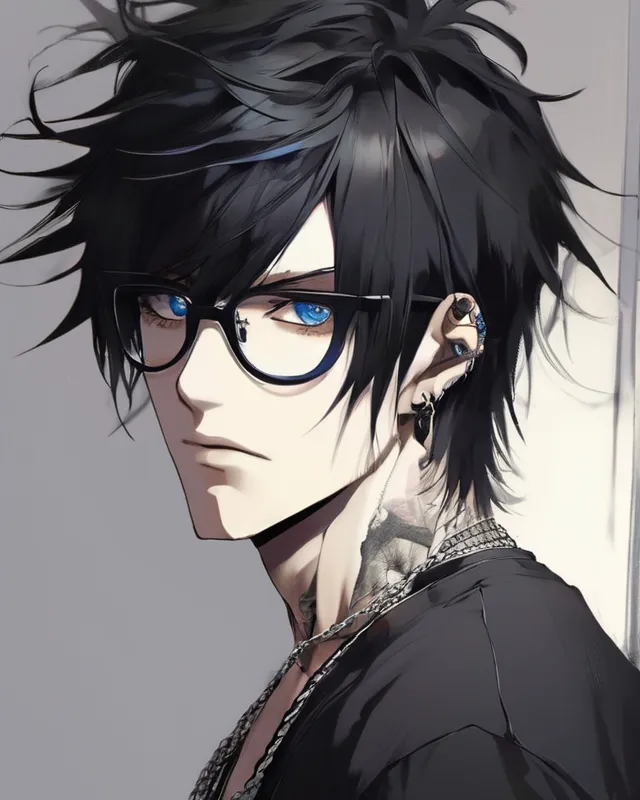 chris mcfall recommends emo guys with black hair and blue eyes pic