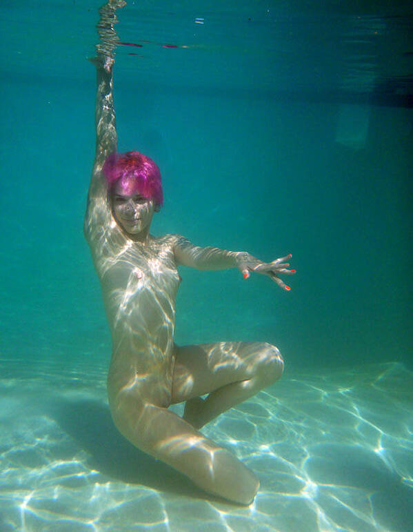 nude underwater