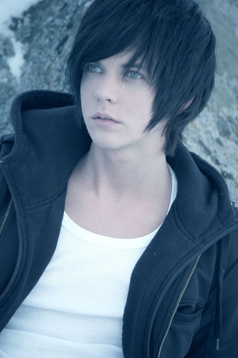 adi bardhi recommends emo guys with black hair and blue eyes pic