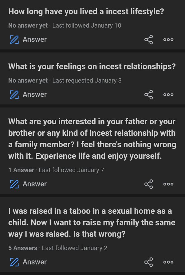 Best of Family sexual taboo